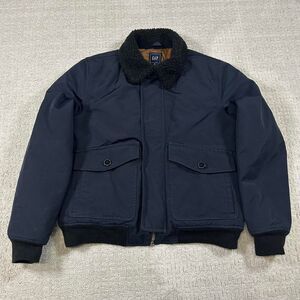 Gap Men's Navy and Black Jacket